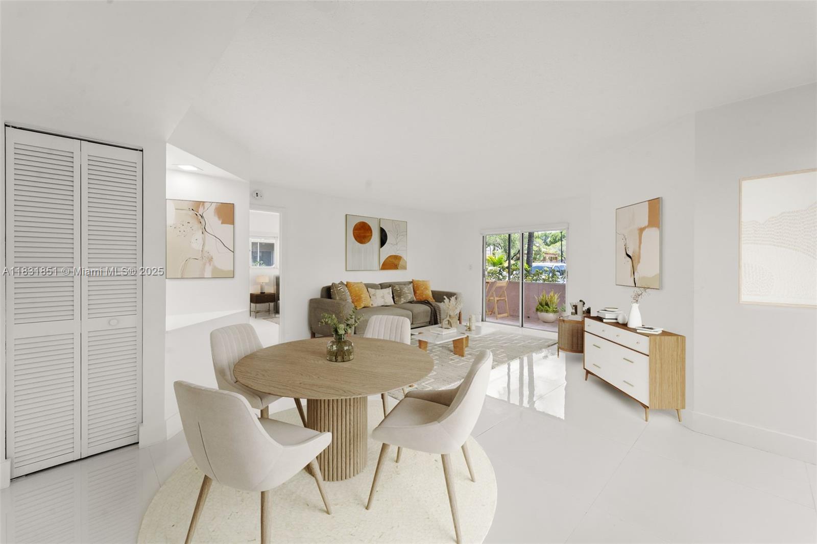 Resort-Style Living in the Heart of Doral. Light-filled & move-in ready, this 2-BR, 2-BA retreat in Doral Park checks all the boxes with a smart split floor plan, spacious living areas & built-in everyday ease. Enjoy tile floors throughout, 2 large bedrooms & fully equipped kitchen with all the essentials—plus in-unit washer/dryer for total convenience. As a resident, enjoy access to the Doral Park Country Club: tennis courts, fitness center, pool, social areas & a 14-hole golf course with practice facilities. Minutes from Trump National Doral if championship golf is your passion. Gated community with 24/7 security. Maintenance fee includes water, cable, insurance & access to all amenities. Close to top-rated schools, shopping, dining & major highways—everything you need is minutes away.