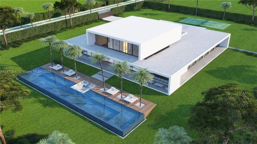 Estate D is a stunning contemporary villa developed in AKAI Estates's ultra-luxury private gated community. Designed by world-acclaimed architect Vasco Vieira, estate D was designed to enhance the owner's lifestyle, with a perfect integration of indoor and outdoor living, in over 17.000 square feet of private and social areas, in a massive single-floor Estate. Focused on a luxurious lifestyle, this Estate offers an incredible infinity edge pool, a GYM, SPA, and amazing entertainment areas. AKAI Estates plots have over 87,000 sq ft of land within a private enclave with its private community helipad. AKAI offers several upgraded amenities, such as tennis courts, pickle-ball courts, putting green, and outdoor and/or indoor basketball courts. Special Pre-Construction Price!