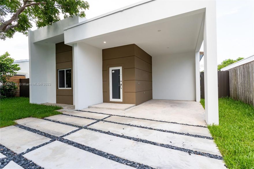 ***NEW CONSTRUCTION*** Beautiful new single family home in Ft. Lauderdale, located a few minutes away from Fort Lauderdale Beach and Las Olas Boulevard, with 3 bedrooms, 2 and a half bathrooms (Master Bedroom with bath & walk-in-closet), washer & dryer, ceramic floors, open modern kitchen design with stainless steel appliances, covered parking for 1 vehicle, ample parking for guests and a spacious backyard. NO rental restrictions or HOA fees. Don't miss out on this great opportunity!!