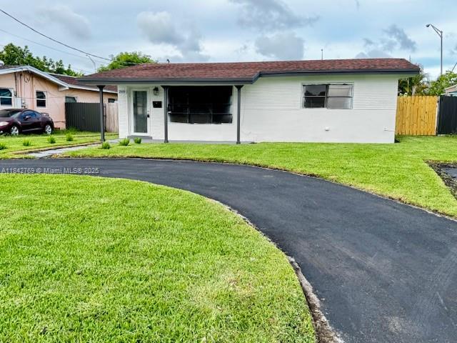 This beautiful home located in the heart of Miramar has been fully remodeled (will be entirely finished within the next couple of weeks). All of the windows and doors have been permitted and will be replaced July 22nd with high quality impact glass, the floors have been redone, both bathrooms have been remodeled, kitchen has been opened up and remodeled as well. All the appliances will be brand new as well. The a/c unit was replaced in 2023 and the roof was replaced in 2015. We prefer a quick closing. Good luck with your search and please feel free to call or text with any questions you may have and I will be more than happy to assist you. Showings will begin on July 24th.