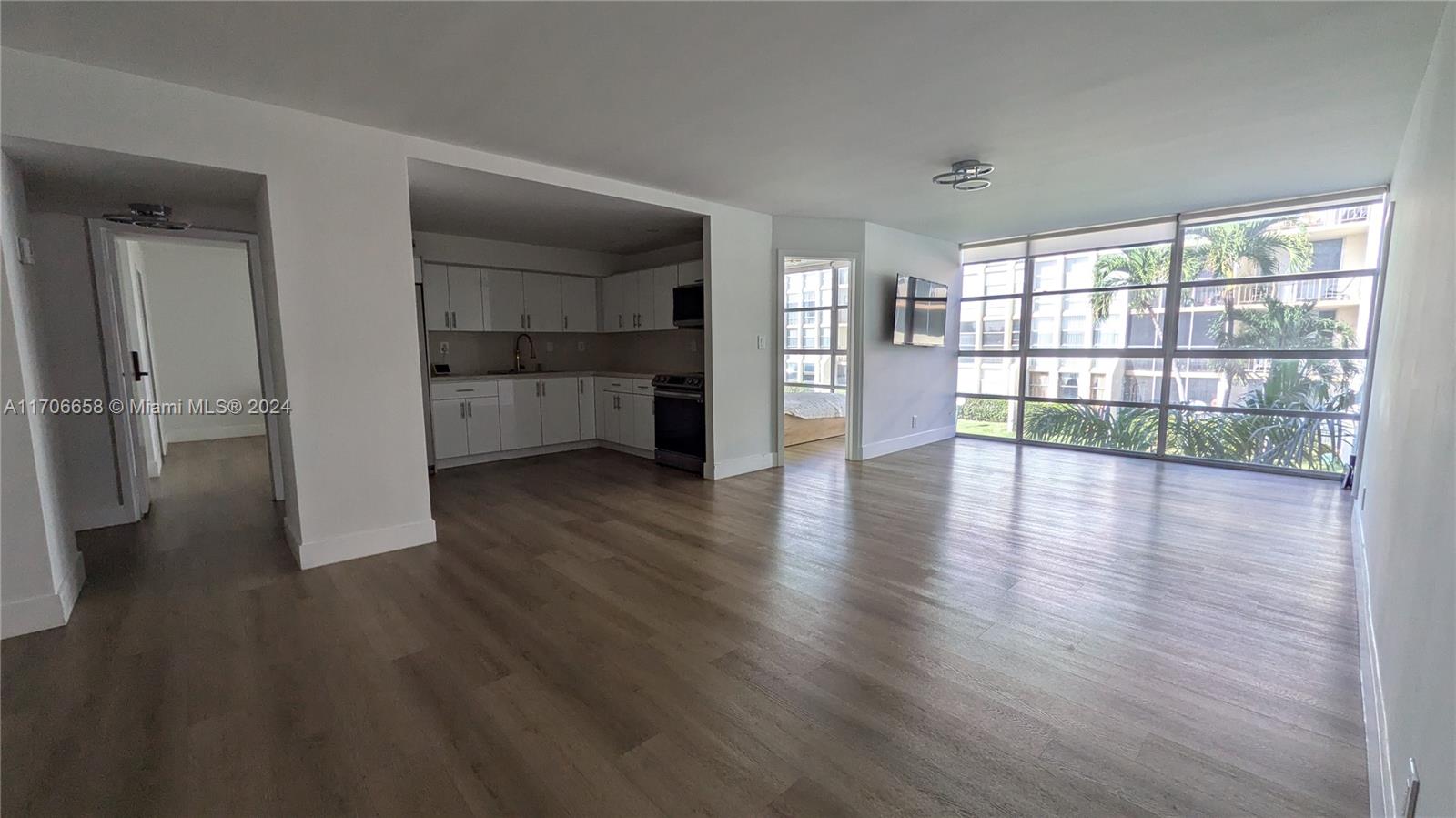 Totally remodeled unit for sale! Unfurnished. 2 beds, 2 baths. An extra room can be used as a bedroom, storage or office, etc. 1 assigned storage bin. 1 assigned parking space and several guest parking. Laundry facilities are located on the same floor. The community offers a tennis court and a pool area with a beautiful canal view. Perfect for the investors or end users. All ages community.
