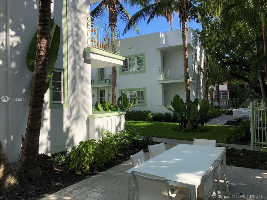 Spacious unit in Arcadia Condo. Freshly painted 1 bed 1 bath 686 sq ft. Updated building with reinforced impact windows. 5 blocks to South Beach & Flamingo Park across from it. Your bedroom view oversees 17 Tennis Courts. The park has many amenities, community swimming pool, football field, track, a dog park, 2 basketball courts, 2 baseball fields & 1 soccer field. Food & entertainment just blocks away. Amazing location. Contact the listing agent for more information.