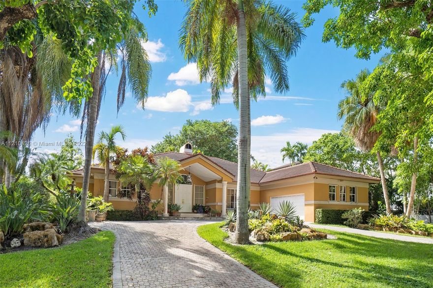 Welcome inside this 4,823 SF home located in one of Coral Gables' most sought-after communities, Cocoplum. The home features high ceilings, plenty of room for entertainment, and outdoor space with fruit trees and a pool. A unique opportunity to renovate this single-story home and put your personal touch on this 6 bedroom, 4 bathroom, and 1 half bathroom space. Immediately upon entering, you will realize the potential to transform this into the home of your dreams.”