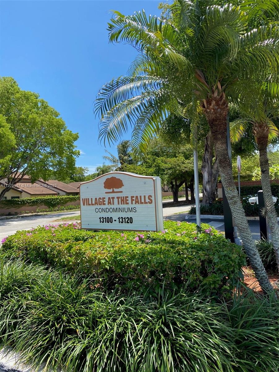 Great opportunity to rent 1 Bedroom 1 Bathroom apartment at the highly desirable Village at The Falls. This unit has washer & dryer inside, nice wooden kitchen cabinets with granite countertops, tile floors and accordion shutters. There's one assigned parking space with plenty of visitor's parking. Centrally located near Pinecrest, Palmetto Bay and all major highways. Walking distance to Publix, Fresh Market, CVS, The Falls Mall, YMCA and more. Community offers a gym, clubhouse, pool, tennis court, security patrol and a full-time on-site manager. Unit is vacant and ready to move in. Call or text listing agent for showing instructions.