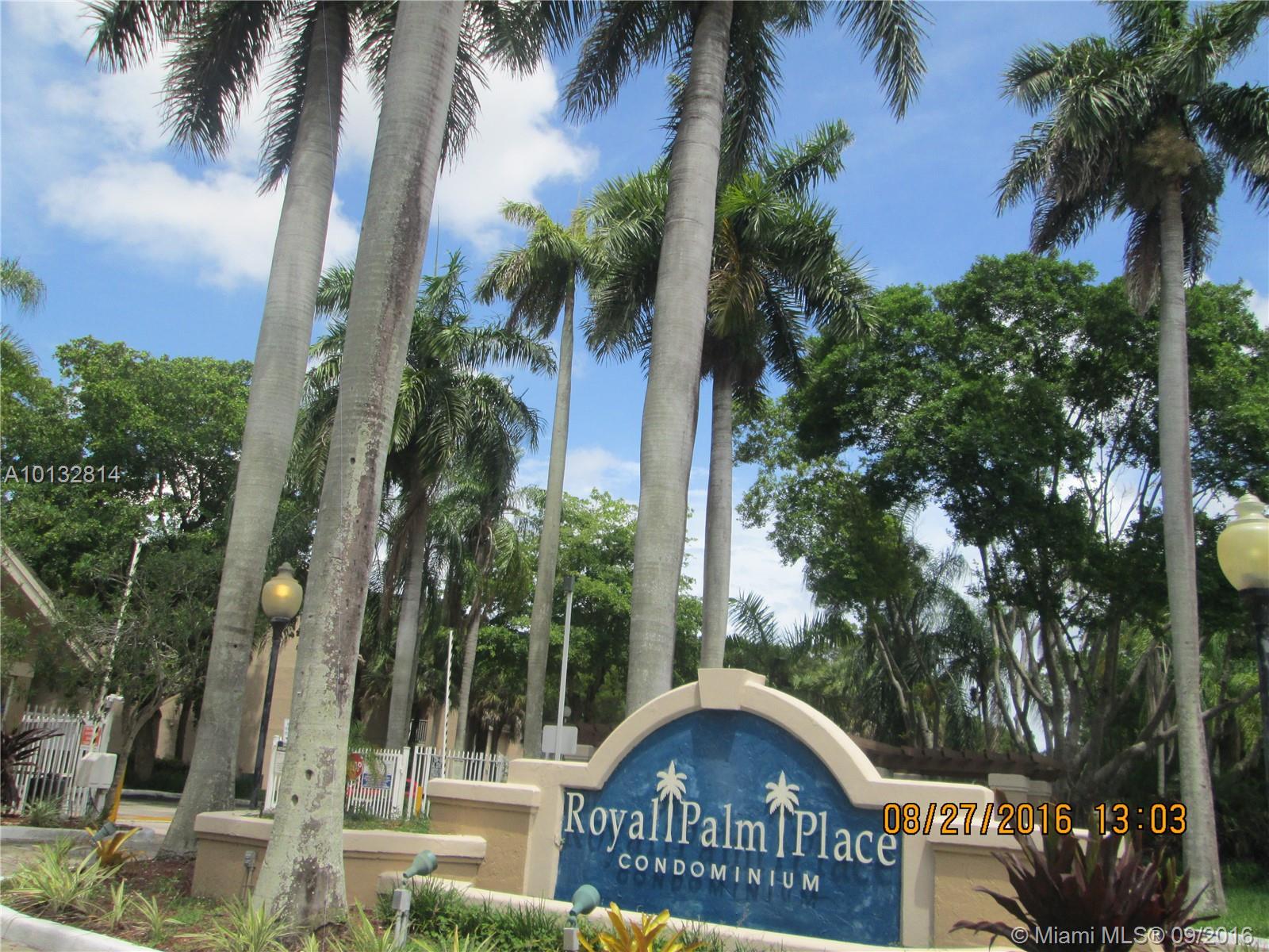 Royal Palm Place At Hammo - Residential Lease