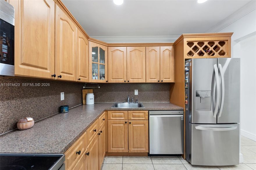 Welcome home to this beautifully maintained 2-bedroom, 1-bathroom condo located in the highly desirable Village of Kings Creek. This light filled unit offers comfort, convenience, and peace of mind with full impact windows and doors, providing both security and energy efficiency. Enjoy the serenity of a quiet, well-kept community with 24/7 roving security and ample guest parking. The rent includes water, sewer, and basic cable TV. Residents have access to amenities, including multiple swimming pools, tennis courts, a fitness center, playground, and a clubhouse. Ideally situated near major highways, Dadeland Mall, and top rated dining options.