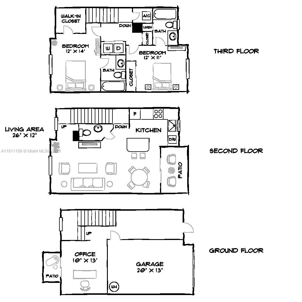 This 3-story townhome features a private 1 car garage, plus an additional tandem space in front of the garage, a large den on the ground level that opens to a canal front patio, main living area on the second level, and the bedrooms on the 3rd level. 2 clubhouses including beach-style pools, modern fitness centers, conference and business centers, and much more! Pet Fee: $400+$50/m. *FAST APPROVAL, MOVE-IN FOR 1ST MONTH + $1K DEPOSIT (NOTE: Rental rates are subject to change depending on move-in date and lease term. Advertised rate is best rate and maybe on leases longer than 12 months. Proof of income greater than 3x 1 month's rent is required and minimum credit score of 620 or higher in order to be approved).