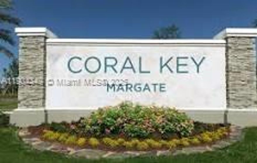 Beautiful resort-style 2-bedroom, 1-bathroom unit located in the highly desirable Coral Key Condo community in Margate. This bright and spacious apartment offers an open layout with plenty of natural light and a comfortable living space. 

Amenities: Pool, a spa, a fitness center, a clubhouse and Tennis court and more.