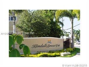 SHOWINGS WILL START SECOND WEEK OF JANUARY, VERY NICE TOWNHOUSE IN THE KENDALL BREEZE COMMUNITY, 3/2.5 1 CAR GARAGE, 2-STORY & NICE OPEN FLOOR PLAN, SHOW IT & RENT IT...