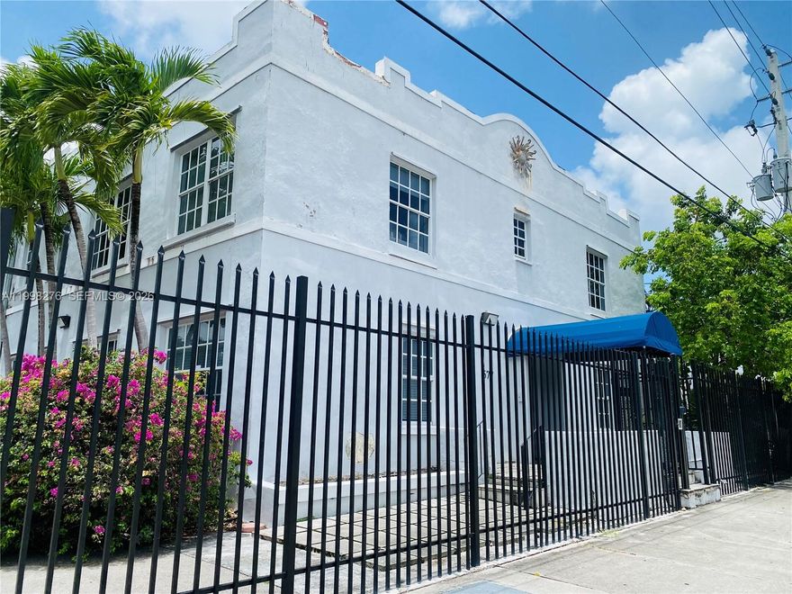 Great Location! Bright, spacious and full of charm-This 1-bedroom|1-Full Bath condo is located on the second floor of a boutique 8-unit building.  As a corner unit, it enjoys abundant natural light and added privacy.  The layout offers generous space for relaxing or working from home, and the common laundry area adds everyday convenience.  Located just steps from popular restaurants, a gas station, Starbucks, and only 15 minutes to the beach.  This location can't be beat! Close to Wynwood & Midtown.  Enjoy living in a trendy neighborhood.  Assigned parking in gated area, common laundry in building.  Pets allowed.