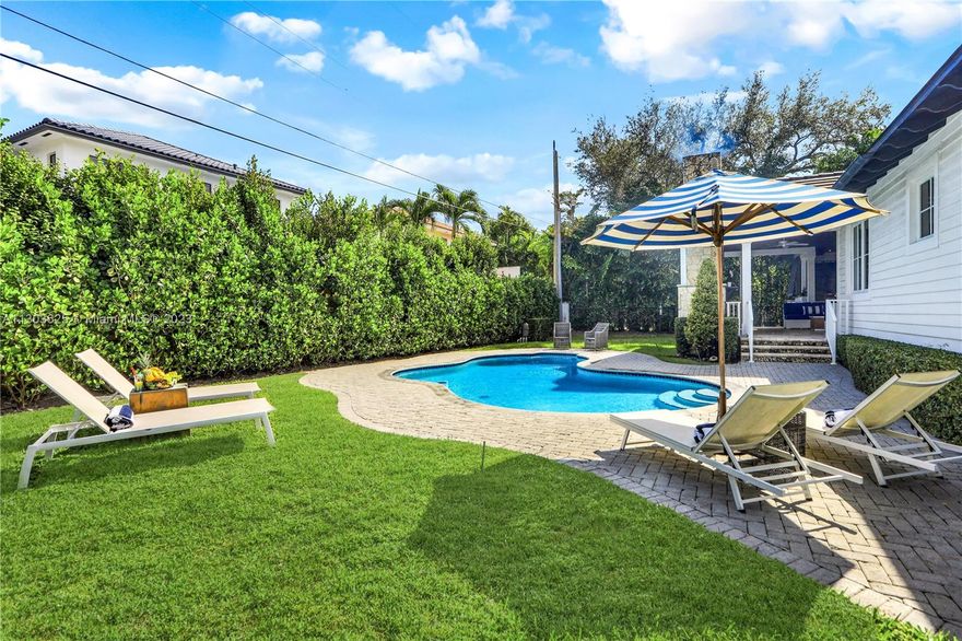 Welcome to Casa Serena, a beautiful newer construction one story home in the heart of South Miami, just one block away from local restaurants, fashionable shops and top graded schools.
With a spacious open layout living space, the property is situated on a large corner lot. 
Upon entering, you're right in the formal living/dining area and custom kitchen with quartz countertops and stainless steel Viking appliances. Special features are the wood style ceramic floors, timeless tile work through out, whole house generator, an all around audio and alarm system. 
Enjoy spending quality time on the inviting front porch or entertain family and friends on the covered terrace in your backyard with outdoor fireplace, kitchen and a beautiful pool.
A Beautiful Miami Home! Make it Rein!