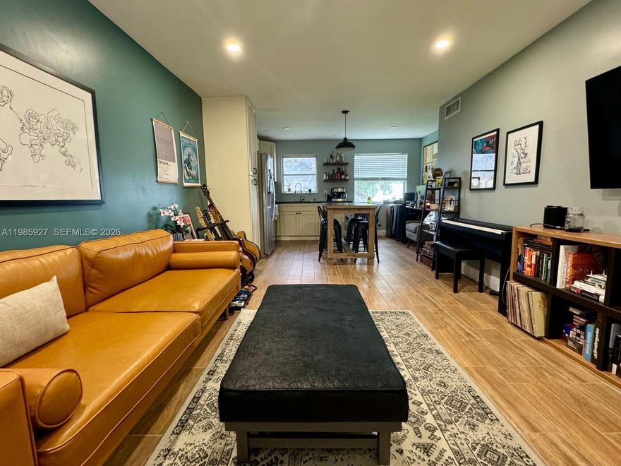 Beautifully renovated 1-bedroom, 1-bath apartment in a quiet, well-maintained building just minutes from downtown Hollywood. This bright and modern unit features updated finishes, a stylish kitchen, and a comfortable layout perfect for easy living. Enjoy the convenience of nearby dining, shopping, and entertainment, all while tucked away in a peaceful setting. A perfect place to call home.