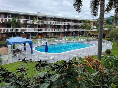 A home in Hallandale Beach