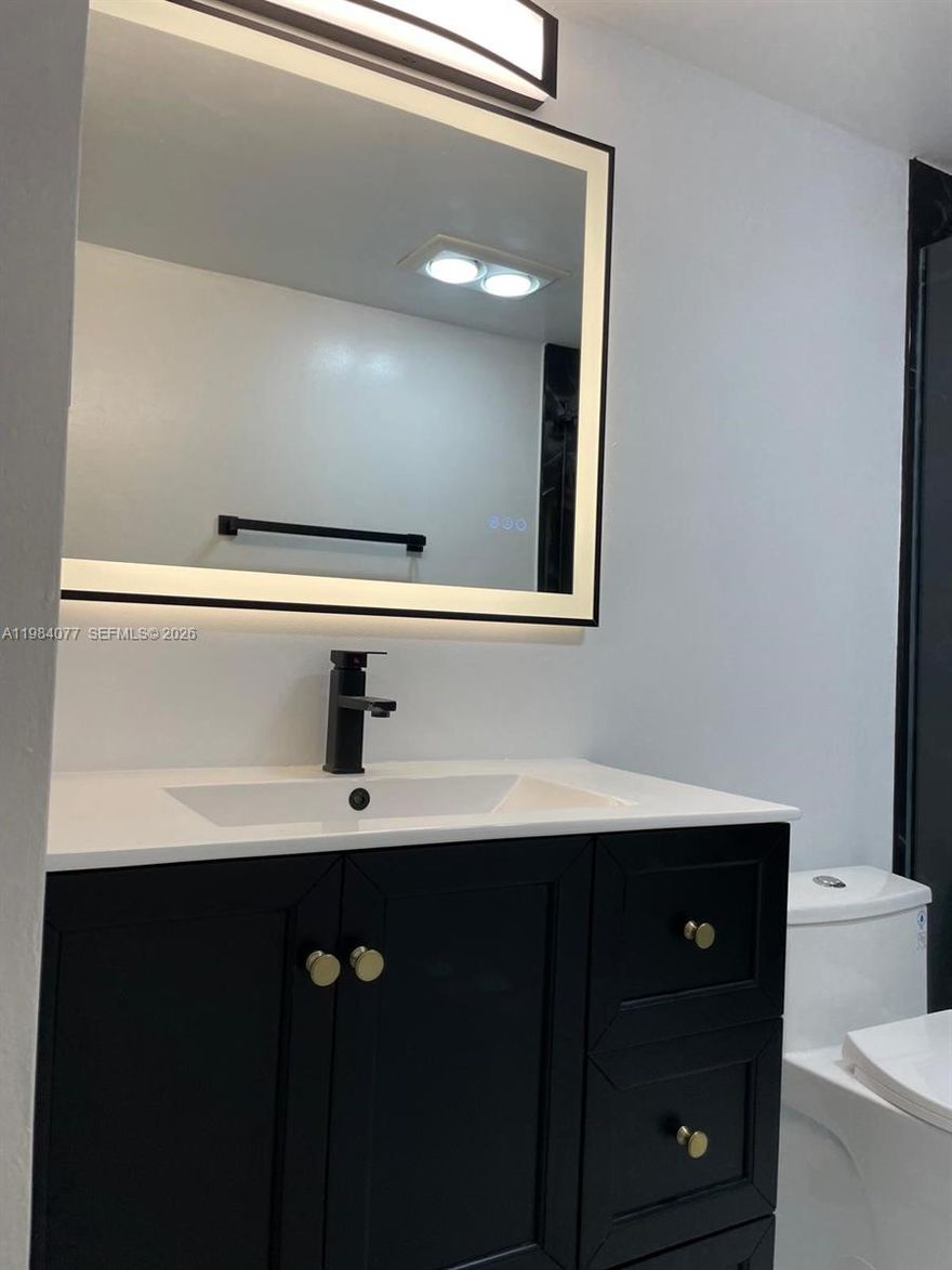 Beautiful top floor unit, screened balcony with new tile floor, gorgeous water view.  Tastefully remodeled kitchen and bathrooms, walk-in closet, bring your tooth brashes and move right in!

Located near Miami-Lakes,Palmetto Expressway, close to shops, restaurants, and hospitals.  HOA fee covers water, sewer, insurance, and landscaping.
BUILDING HAS PASSED 40 YEAR CERITIFICATION & HOA HAS RESERVE!