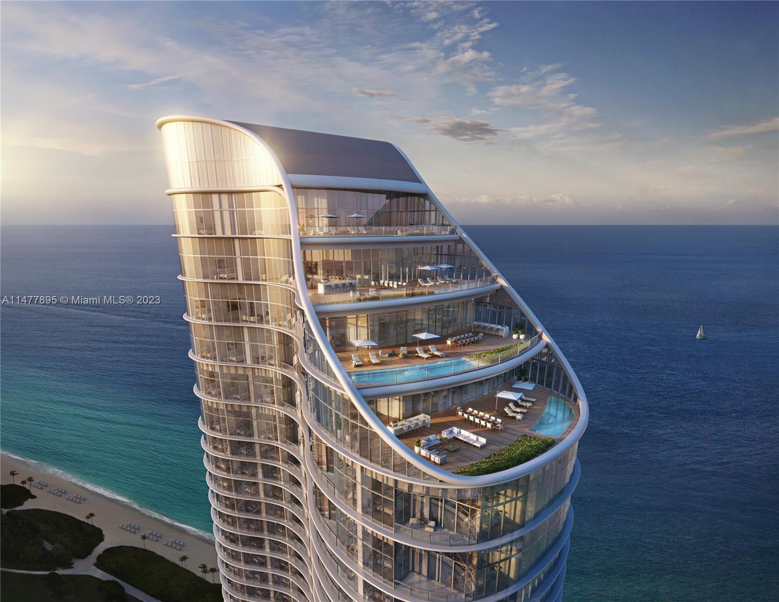 Property for Sale at 15701 Collins Ave 2205, Sunny Isles Beach, Miami-Dade County, Florida - Bedrooms: 4 
Bathrooms: 6  - $8,500,000