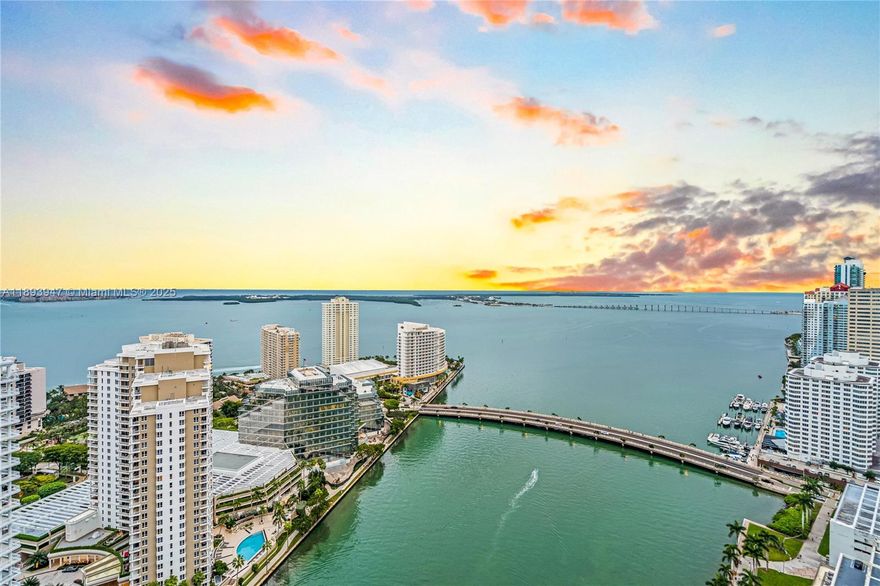 Welcome to Icon Brickell #3502, an incredible living experience with its amazing direct water views. Boasting 2 bedrooms, 2 bath, and a den, this corner unit is flooded with an abundance of natural light, creating a bright and inviting atmosphere. Residents of Icon Brickell can enjoy the luxurious amenities, including a full-time concierge service, a 5-star spa, a movie theater, a fitness center, and an Olympic pool with a lounging area. Additionally, the building features the renowned "Cipriani" and Cantina La20 restaurants, providing an exceptional dining experience right at your doorstep. Includes 1 assigned parking space, cable, and internet, spa , gym, classes making for a convenient and hassle-free living arrangement. Available after October 20, 2025.