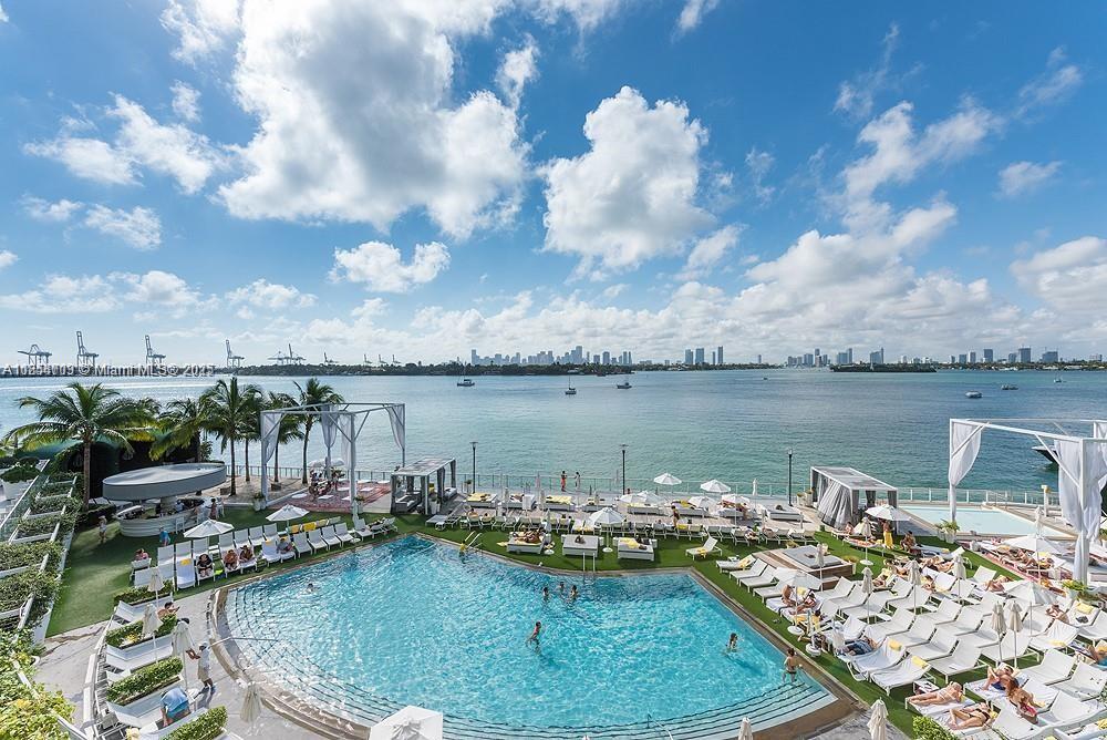 Experience Luxury Living at The Mondrian! Nestled along the stunning Biscayne Bay, The Mondrian offers an unparalleled upscale atmosphere and breathtaking views. This exceptional property features two inviting pools, luxurious cabanas, a full-service spa, and a state-of-the-art bayfront gym, alongside a variety of bars and dining options. This unit presents a unique opportunity to participate in the hotel-condo management program by the renowned Morgans Hotel Group, with the added benefit of allowing short rentals. It’s a fantastic income-producing property—you can enjoy it yourself when it’s not being rented! With the distinction of being the ONLY LEGAL SHORT-TERM RENTAL building on Miami Beach's bayfront, you can easily rent it through platforms like Airbnb or more