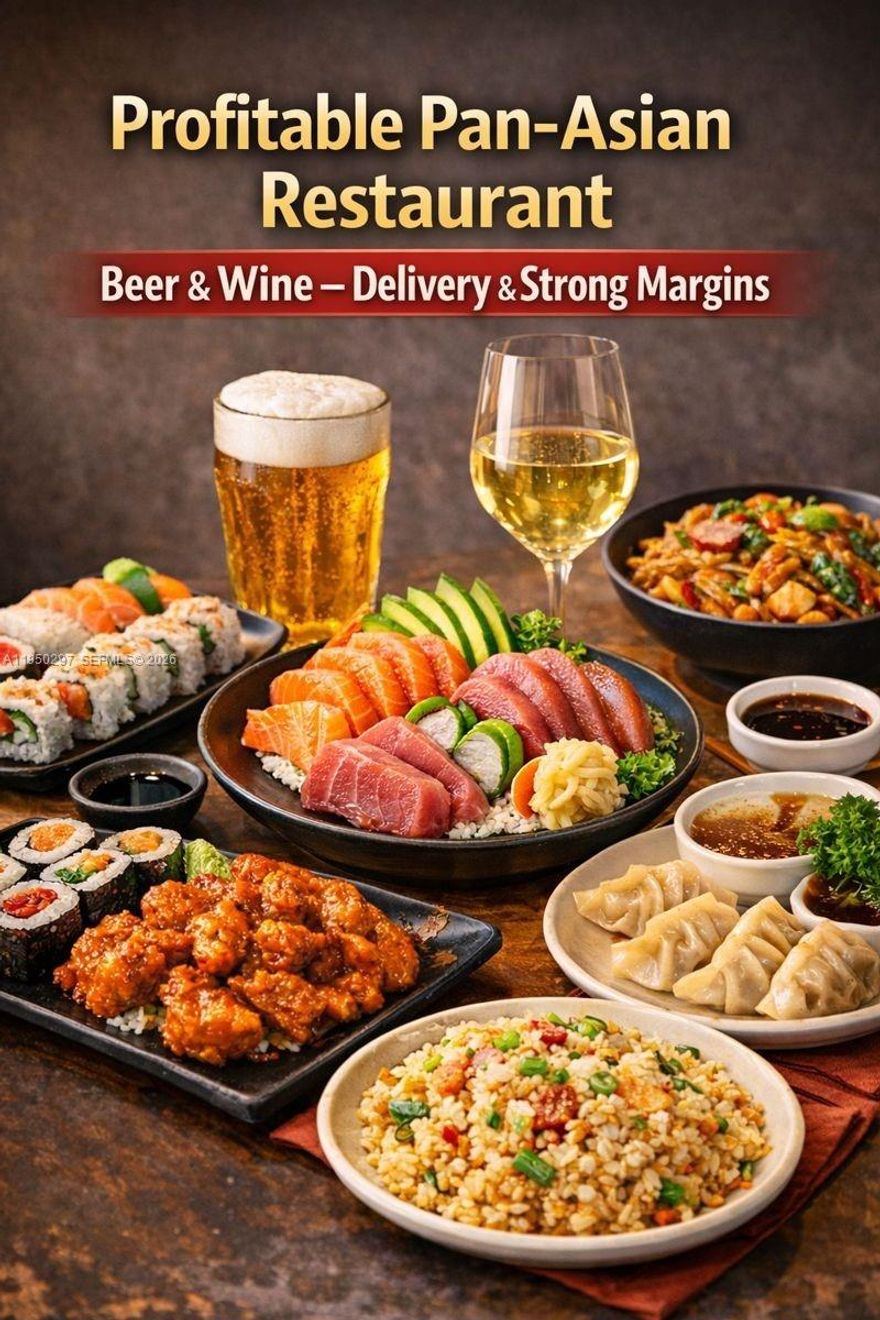 Turnkey neighborhood restaurant with a delivery-heavy model, low operational complexity, and consistent cash flow. Ideal for first-time buyers, families, and E-2 Visa candidates seeking an easy-to-operate business with strong margins.
Established for 14+ years in a high-demand residential corridor, the restaurant maintains steady performance year-round with an attractive average ticket (~$20) and a loyal repeat customer base.
Revenue Mix:
• ~60 percent take-out & delivery
• ~40 percent dine-in
Operational Advantages:
• Beer & wine license
• No specialized chef required
• Simple menu & food prep
• Turnkey kitchen and equipment
• Husband & wife currently operate (~50 hrs/week)
• Strong Visa eligibility (E-2 friendly)
• Low rent (~$4,000/mo)
• Proven delivery volume
• Loyal clientele + long-term neighborhood anchor
The model is straightforward and suitable for buyers seeking a manageable entry into the restaurant category without the complexity of large staffing, high rent, or specialized culinary labor. Additional upside through lunch expansion, catering, and enhanced delivery platforms.
Seller retiring/relocating. Transition training available.