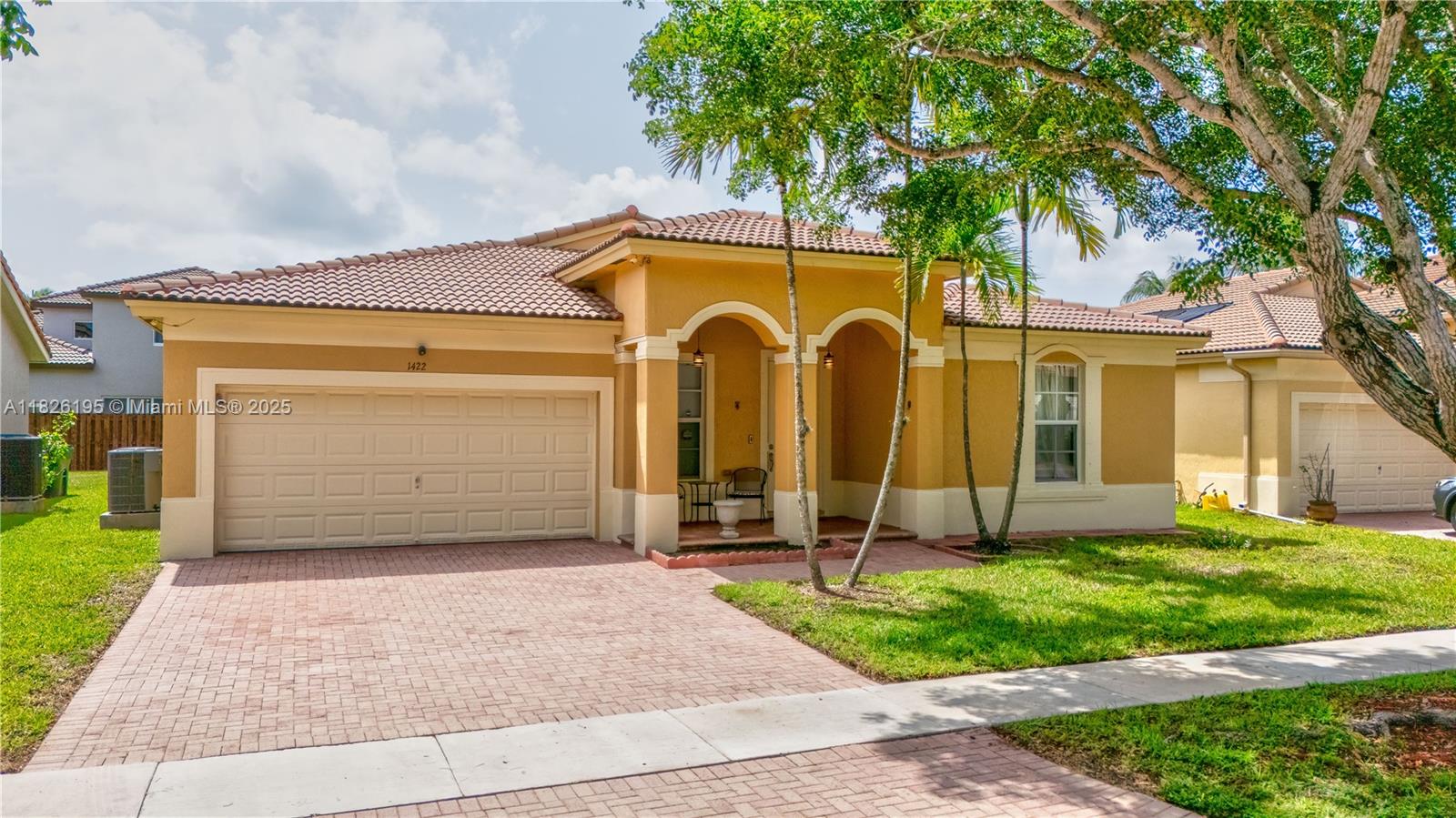 Welcome to this gated community and well-maintained 4-bedroom, 2.5-bath home, featuring renovated bathrooms with dual sinks. The updated kitchen has new countertops and a backsplash. All rooms have vinyl wood floors and ceiling fans. The garage offers professionally installed wire shelves, a utility sink, a ceiling fan, LED lighting, 2 bicycle holders, an electric Level 2 EV charger, and a new power generator with a distribution box. The laundry has shelves and an energy-saving boiler timer. Security features include a Ring doorbell, wireless alarm, and CCTV with 6 cameras. The exterior was painted 2 years ago. This home combines comfort, security, and smart upgrades. Schedule a tour today! Please text the Listing Agent.