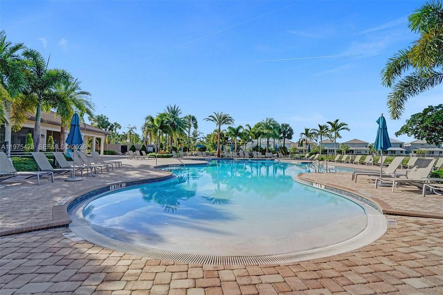 Amazing 3-bed+DEN, 2.5-bath two-story townhome nestled in new community HILLCREST COUNTRY CLUB, features two-car garage, many upgrades, hurricane impact windows, wood-like floors downstairs, upgraded kitchen cabinets, quartz countertops. The master bedroom boasts large walk-in closet, en-suite bathroom. Extra space in laundry room which can be used as an office or den. Enjoy the outdoors in your huge backyard with covered patio with privacy. Community offers resort-style clubhouse, heated pool, fitness center, playground, BBQ area, tennis, pickle-ball courts, 2 parks,walking trails. Conveniently located a short drive from restaurants, Aventura mall. Close to I-95 and Turnpike, minutes away from Downtown Hollywood, 15-min drive to the beach and FLL airport, 30-min drive to MIA airport.