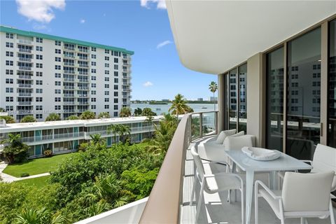 A home in Bay Harbor Islands