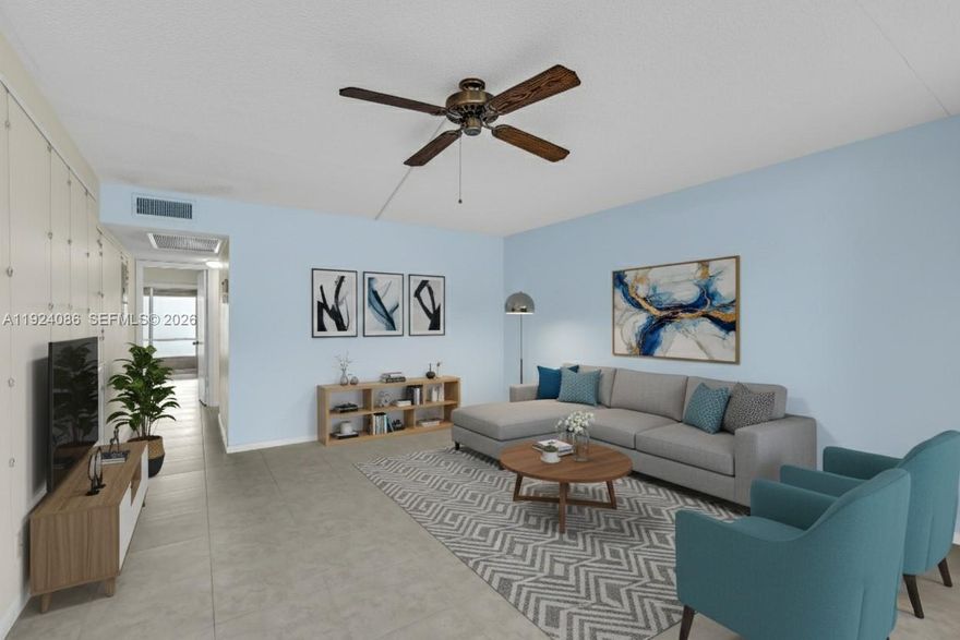 Ground floor 2bed 2 bath Luxury Grantham C opportunity. Walk out the door to your Pool in front or your parking spot ,or just turn right and it's a 1 minute walk to the 5 Star World Class Clubhouse ,with two Exercise centers Indoor and Outdoor Pools ,Art Class, Ceramique Classes, Woodworking Shop, Music and Dance rooms , just endless activities including over 70 clubs to join and even Shows and Movies. This home has been updated and has many Features. New AC just installed. Newer Bathrooms and many improvements. With the Northern Exposure Florida Room ,you may be able to sit outside all day long in the beautiful fresh air. Do not miss this Fabulous location, easy to show and sellers are waiting for your offer.