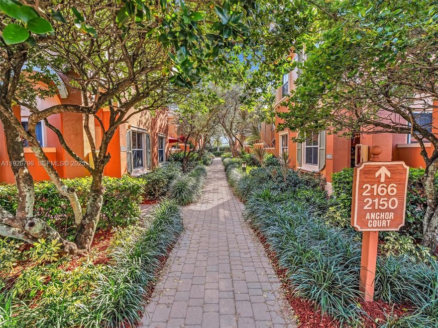 Prime investment opportunity in Villas at Harbor Isles! This 3BR/2.5BA Mediterranean townhome sits in a secure 24-hr gated community minutes from FLL Airport, major highways, beaches, and Dania Pointe. Features upgraded kitchen, stainless steel appliances, and new wood-plank flooring. Strong rental potential with low maintenance, full reserves, and roof included. Pet-friendly.