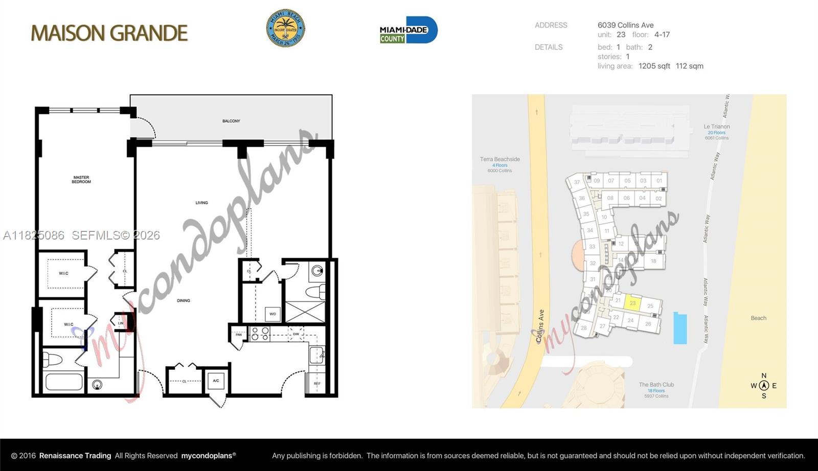 6039 Collins Ave 923