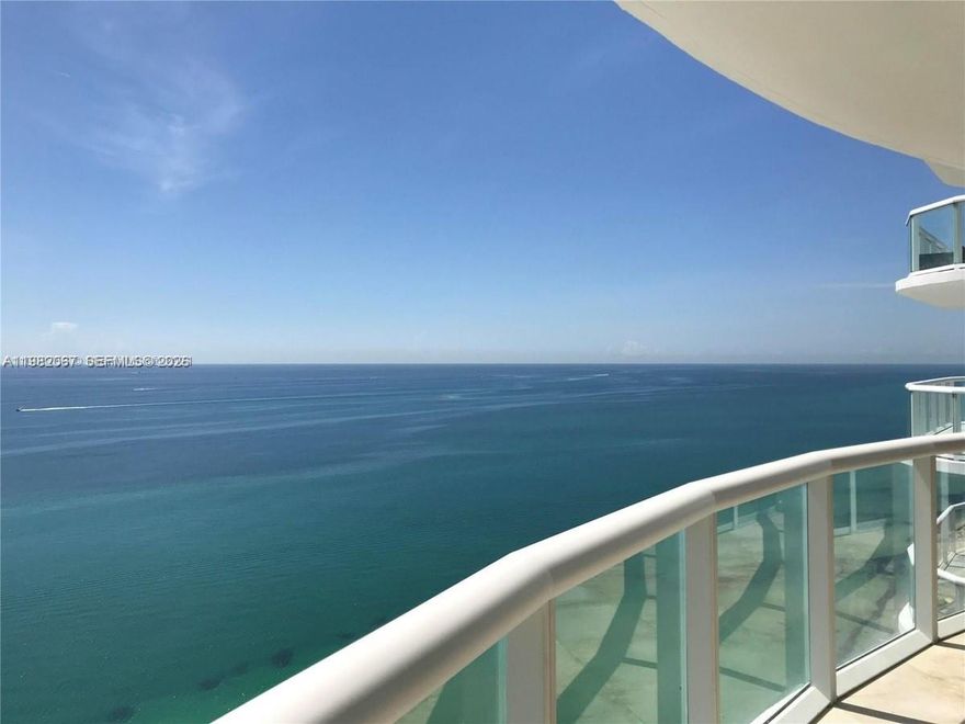 PANORAMIC DIRECT OCEAN VIEWS FROM EVERY ROOM BEAUTIFUL 2 BDRMS 2 BATH UNIT FULLY FURNISHED AND NICELY DECORATED MARBLE FLOORS FLOORS TO CEILING WINDOWS ITALIAN KITCHEN WASHER DRYER IN THE UNIT. BUILDING OFFERS 24 HRS CONCIERCE AND SECURITY STATE OF THE ART GYM VALET PARKING TENNIS COURTS CLOSE TO SOUTH BEACH AND BAL HARBOUR SHOPS