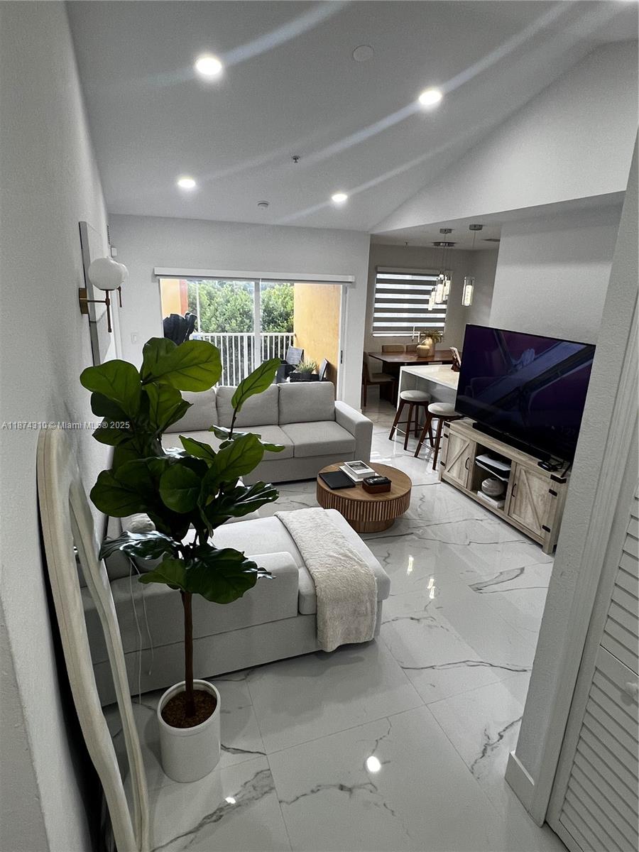 Beautiful 2 bed/2 bath in Cutler Bay! Ready to Move-In October 1st. Make this condo your new home and enjoy spacious living areas. Features two master bedrooms, granite countertops, tile throughout, an open balcony, 2 walk in closets, 2 assigned parking spaces, guest parking, washer and dryer room in unit, stainless steel appliances. A very tranquil community strategically located in front of the lake and provides all residents the ability to take relaxing afternoon walks, as you watch the sunset. Unit is located on the 3rd floor with ONLY 4 units per floor.