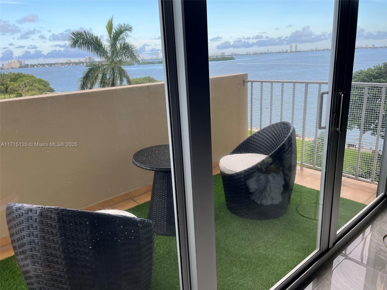 Great investment opportunity. Superb 1/1 apartment at The Clipper, waterfront building on NE 69th Street! One of the nicest units located on the better side of the building and features incredible soothing bay views. Motorized blinds in the living room & blackouts in the bedroom. New refrigerator & dishwasher appliances. Enjoy the calmness of the area as well as being a few minutes away walk from Biscayne Blvd! Amenities include: Pool, Saunas, Tennis court, Rec room. The A/C is included in the maintenance which saves on the electricity bill. 24/7 Security, gated property/parking. Building is very well taken care of! Lobby has recently been fully remodeled, as well as the 2 saunas & pool deck! Please TEXT agent for showings or questions. Thank you