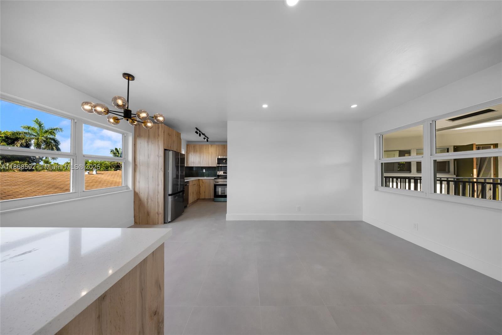 Welcome to your dream rental! This stunning 2-bedroom, 1-bathroom unit has been completely renovated with modern finishes and a fresh, open layout. Featuring brand-new floors, sleek kitchen cabinetry, stainless steel appliances, and a washer & dryer conveniently inside the unit, this space combines comfort and style. Enjoy the natural light, spacious bedrooms, and spa-style bathroom with designer tiles and fixtures. Located in a quiet, well-maintained multifamily building just minutes from Las Olas, shops, dining, and Lauderdale beach. Fast approval – move-in ready!