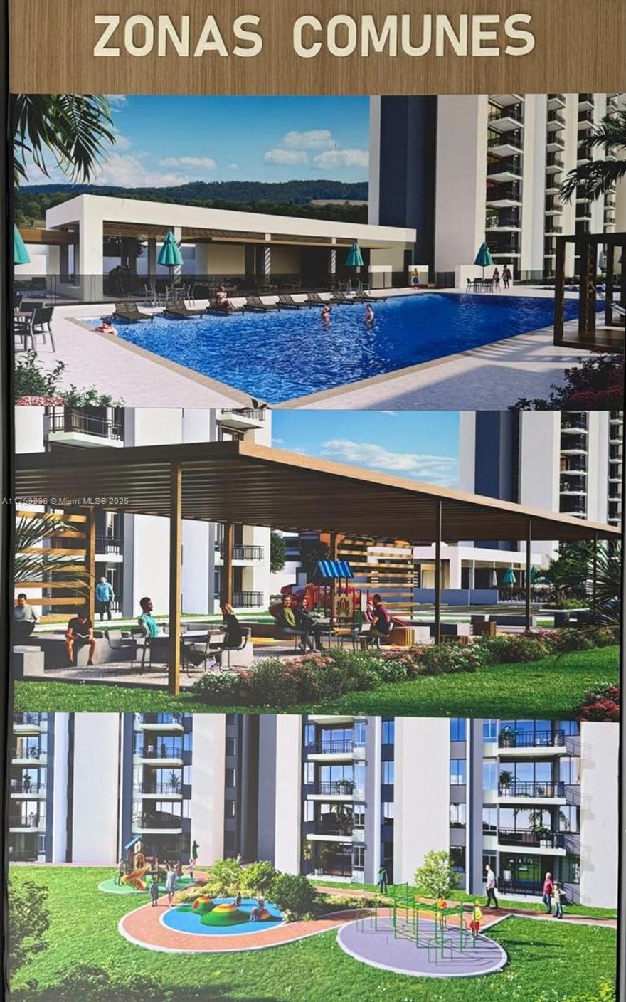 Fusagasuga Colombia Gated Community. secure area. Weather between 65 and 75 degrees all year round. Just two hours from Bogota and of the international airport.  Spacious apartment with an the living area is approx. 700 sq/ft [70.50m²] and total area is approx. 800 sq/ft [81.33 m²]; Two [2] bedrooms with private bathroom and walk-in-closet and the third bedroom  with the bathroom outside, living and dining area an open-concept kitchen, attached parking, with has two balconies !NEW CONSTRUCTION! The community has: tennis court, children's games, community pools, club house, spa, sauna, Jacuzzi, Turkish bath, barbecue area and other amenities.