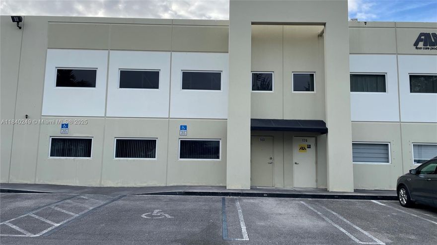 Discover this spacious 3,856 sq. ft. warehouse in a prime Miami location, close to major highways, restaurants, and retail, making it ideal for import/export, distribution, or showroom use. It features a +/- 900 sq. ft. tiled office with A/C, impact windows, and a private bathroom, along with a fully permitted +/- 900 sq. ft. mezzanine with a metal staircase and railings. The warehouse offers 2,056 sq. ft. of open space, 20' ceilings, a concrete roof, one loading bay, an oversized rear dock, a clear twin-tee roof sprinkler system, one exhaust ceiling fan, and 6 assigned parking spaces. It is equipped with industrial steel shelving and a pallet system, with the option to remove the shelving upon request. Industrial gross lease: Rent includes HOA dues & trash collection removal.