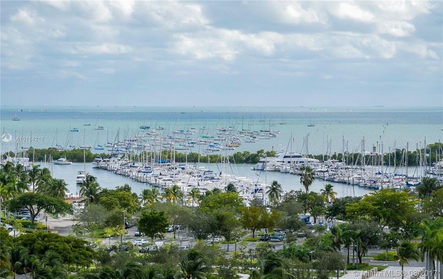 GORGEOUS UNOBSTRUCTED BAY VIEWS FROM THIS WRAP-AROUND E/SE/SW EXPOSURE RESIDENCE IN THE SKY. 4 SPLIT-PLAN SUITES, DEN, 12 FT FLOOR-TO-CELING GLASS THROUGHOUT, EXPANSIVE GAS-GOURMET KITCHEN WITH LOTS OF STORAGE, WINE COOLER, TWO OVENS/WARMERS, 2 DISHWASHERS,  PRIVATE ELEVATOR FOYER, PRIVATE REMOTE CONTROLLED 2 CAR ENCLOSED GARAGE. AMENITIES: PANORAMIC GYM, LIBRARY, GOURMET BISTRO, ROOFTOP POOL, BUTLER & CONCIERGE TEAM ASSISTANCE WITH A LA CARTE SERVICES PROVIDE RESIDENTS A UNIQUE AND INDULGING LIFESTYLE.