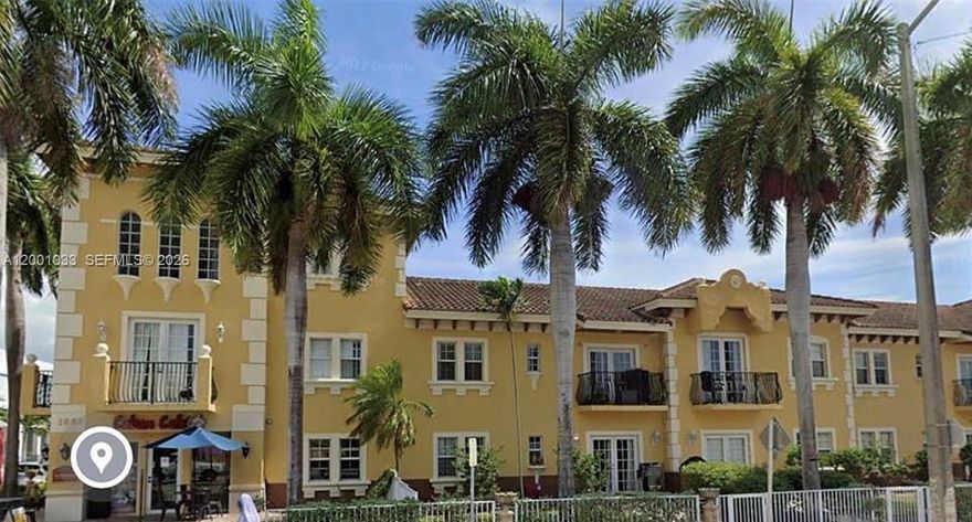 Updated two bedrooms and two bath with washer and dryer in the unit, next to young circle publix