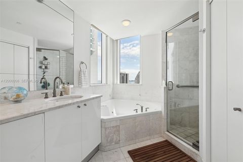 Tiny photo for 901 Brickell Key Blvd #1009, Miami, FL 33131 (MLS # A12006008)