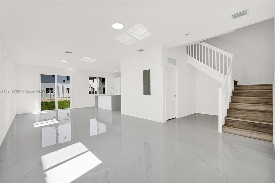 BUILDERS PAYING up to 6% towards CLOSING COSTS, INTEREST RATE STARTING AT 4.9%. Discover exceptional value with Chloe's Estates, where spacious twin homes offer 2,500 sq. ft. of living space. Choose from two unique models designed for comfort and privacy, featuring high-end finishes like stainless steel appliances, quartz countertops, and 32x32 rectified tiles. Enjoy high ceilings, waterproof vinyl flooring on the second floor, and large backyards big enough for a pool. Conveniently located near shopping, the Florida Turnpike, and US1, these homes provide the perfect blend of space, style, and accessibility—setting a new standard for quality living in South Florida. NO HOA, NO CDD.