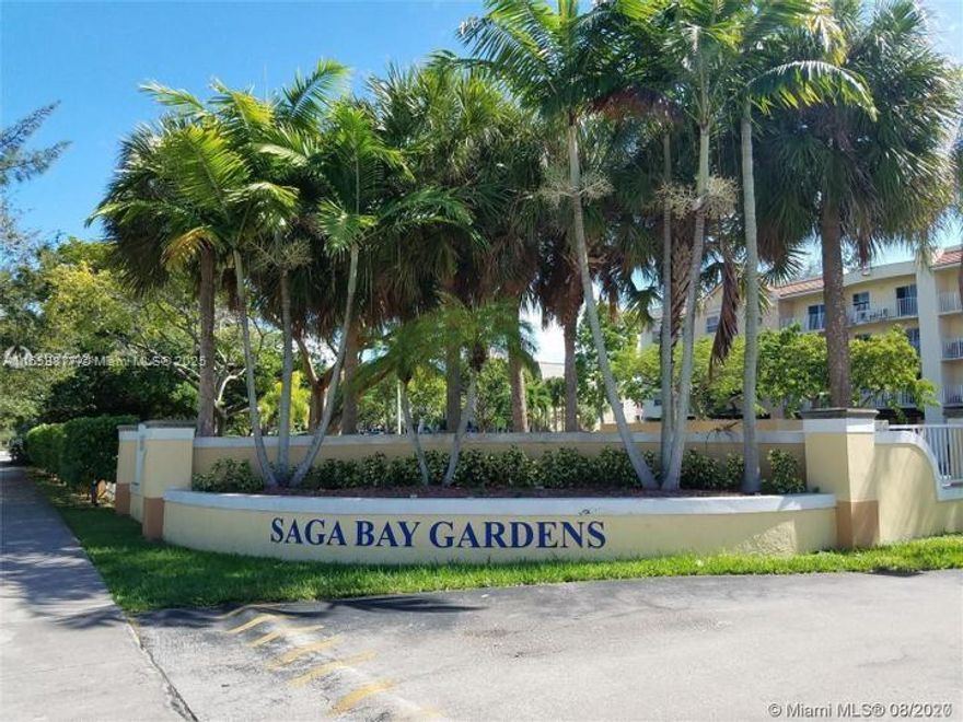 SELLER MOTIVATED. PERFECT FOR INVESTORS OR FIRST TIME HOME BUYERS. SAGA BAY CONDO WITH AMAZING LAKE VIEWS. GATED COMMUNITY IN CUTLER BAY. NICE LAMINATED WOOD FLOORS AND FRESHLY PAINTED. NEAR BLACK POINT MARINA, SOUTHLAND MALL, PUBLIX CENTER, SCHOOLS AND BUS ROUTES. COMMUNITY HAS POOL, GYM, TENNIS COURT, BBQ AREA, AND 2 ASSIGNED PARKING SPOTS WITH AMPLE GUEST PARKING. CLOSE TO SCHOOLS, MARINA, SUPERMARKETS, TURNPIKE, HOSPITALS, PARKS AND BUSES. FUTURE SPECIAL ASSESSMENT FOR ROOF REPLACEMENT SHALL BE PAID BY BUYER. $149 PER MONTH FOR 60 MONTHS