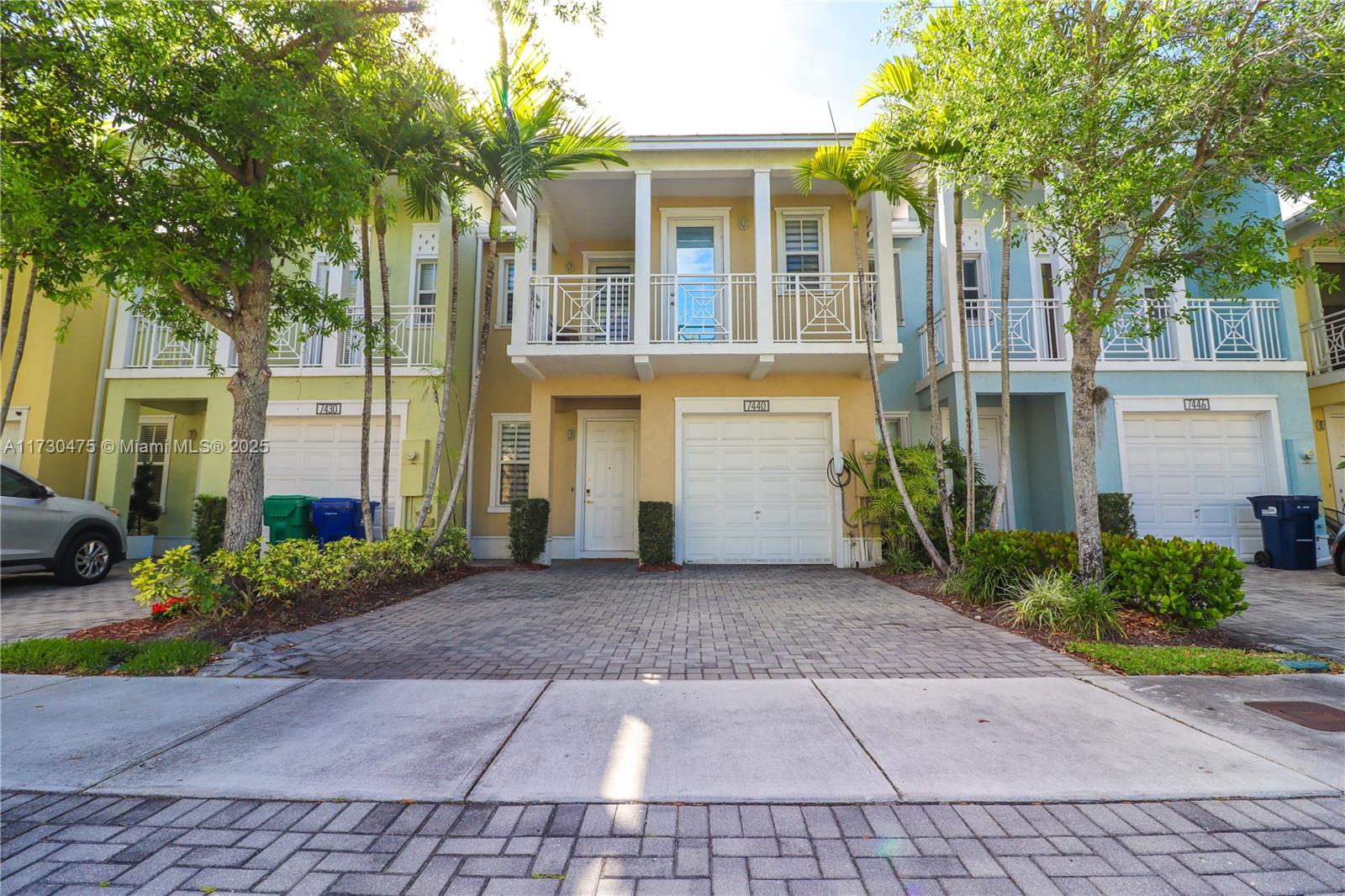 Beautiful Townhome in The Reserve at Doral. Nestled in a gated community, this stunning townhome offers 3 bedrooms plus a loft, 2.5 baths, and a serene lake view. Features include ceramic tile, wood floors, and Berber carpet in the bedrooms. The upgraded kitchen boasts granite countertops, stainless steel appliances, and elegant wood cabinetry. The expansive master suite includes his-and-hers walk-in closets. Meticulously maintained and in excellent condition, this home is perfect for comfortable living and entertaining.