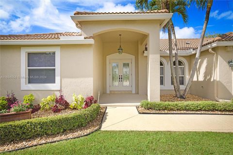 A home in Coral Springs