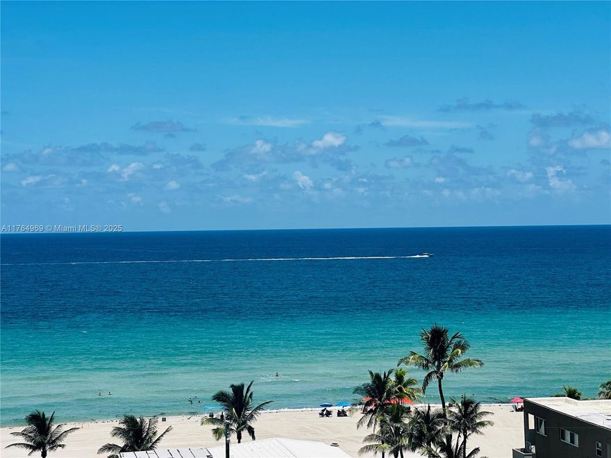 A rare gem awaits! This stunning SE corner unit boasts breathtaking ocean views. With 2 spacious balconies, a beautifully remodeled kitchen and bathrooms, and a Jacuzzi tub in the master bath, this residence is designed for comfort and style.
Plenty of closets and a separate storage room, an in-unit washer and dryer. Impact windows throughout provide both safety and serenity.
Step right outside to the pristine sands of Hollywood Beach. The building features a lovely pool deck, recreation room, and sauna. The rent includes internet, cable, water, trash, and access to all amenities.
Just minutes from the Hollywood Beach Boardwalk, restaurants, entertainment, houses of worship, airports, seaports, and stadiums.
Unit can be rented furnished or unfurnished.