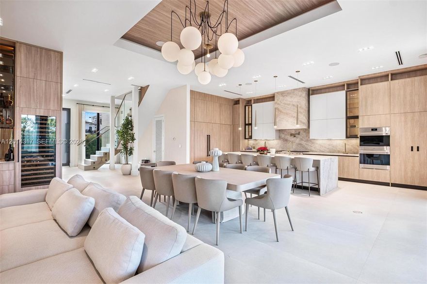 Perfectly situated in the heart of Surfside, 9280 Byron Avenue offers a fresh, modern home just a short walk from the beach, local dining, the Bal Harbour Shops, and Houses of worship. This brand-new residence features 6 bedrooms and 5.5 bathrooms, balancing a clean contemporary aesthetic with a functional layout designed for everyday living. The interiors are highlighted by a custom Italian kitchen with integrated appliances and natural stone finishes, while floor-to-ceiling glass ensures the main living spaces stay bright and airy. Outside, the private backyard includes a pool and patio area tailored for easy weekend relaxing or hosting friends. In a neighborhood where new construction is increasingly hard to find, this turnkey property provides a solid opportunity to secure a high-quality home in a prime, walkable location.