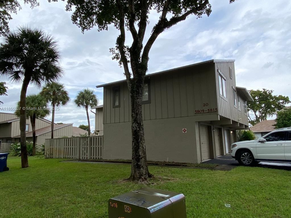 This townhouse features 2 bedrooms, 1.5 bathrooms, and a garage, along with a tiled private patio, making it perfect for entertaining. The living-dining room, kitchen, and a half bathroom are located on the ground floor, while the two bedrooms and full bathroom are on the second level. The main bedroom includes a large walk-in closet. Additionally, it is equipped with central A/C and comes with a washer and dryer. The property is currently rented for $1,790.00 a month until Dec 31, 2025.