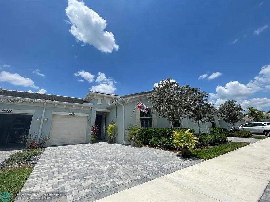Immaculate Villa at Avalon Trails in Delray Beach, 2 bedroom 2 Baths Home in this vibrant practically new 55+ gated community is absolutely will impress!! Seamless relaxation and entertainment in the open layout floor plan connecting the living area to the kitchen and covered back terrace. The owner's suite boasts elegance with a private bathroom & walk-in closet, while the secondary split floorplan bedroom ensures guest privacy on the opposite side of the home. Spanning 1319 sq. ft. under air, enjoy the Larger covered patio amidst lush greenery for coffee or grilling. Benefit from low taxes and HOA perks including lawn maintenance & Cable TV. Indulge in Avalon Trails amenities like the clubhouse heated pool, PETS OK . Luxury awaits you in your dream Villa!