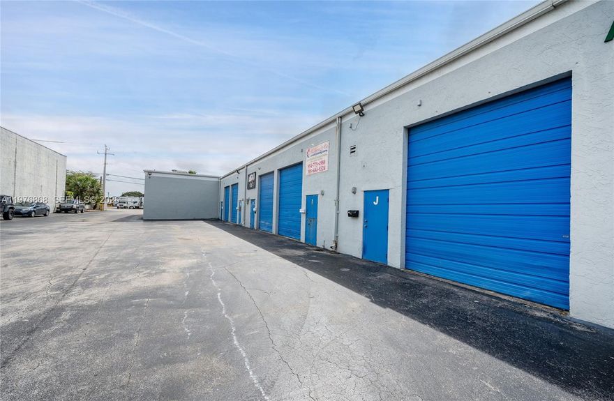 Well-located warehouse in the Greater Doral area featuring high ceilings, 1,320 square feet of space, and two assigned parking spaces. Conveniently located near S.R. 826 and 836, this unit is ideal for e-commerce, logistics, distribution, light industrial, or storage operations. Located within a well-maintained gated complex