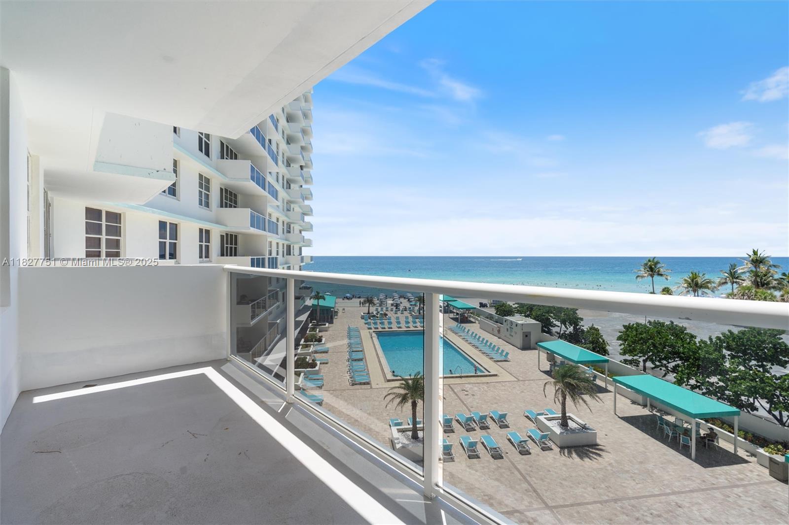 Enjoy oceanfront living in this great condo unit with unobstructed, direct ocean views. Spacious 1-bedroom, 1.5-baths. Wake up to stunning ocean views from the large bedroom, complete w/a walk-in closet, a second closet, & a vanity dressing area. Tile flooring throughout. Balcony faces the beach & ocean. Located in a desirable beachfront building, this unit is perfect for both full-time residents & investors. The building allows 30-day min. rentals, offering excellent seasonal rental potential. 1 assigned parking space. Resort-style amenities include a pool, fitness center, library, conference room, & game room. 24-hour desk security. Valet parking. Steps from the sand and close to Aventura Mall, Gulfstream Park, the boardwalk, and essential shops. 40-50 year recertification completed.