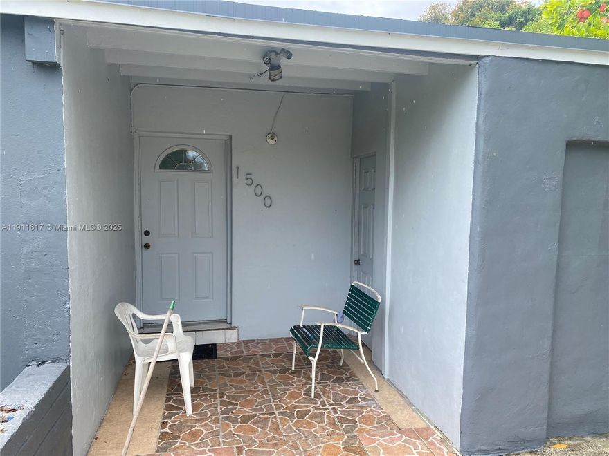 Charming 2BR/2BA single-family home in Lauderdale Manors! This property offers a spacious layout with a converted garage for extra living space or office use. Mostly in original condition—perfect opportunity for updates and personalization. Features include a fenced yard for privacy, and convenient location, enjoy outdoor living with a huge backyard ideal for gatherings, gardening, or relaxing in the Florida sunshine. Don’t miss the opportunity to own this well-appointed home in a prime location close to top-rated schools, shopping, and major highways. Great potential for investors and persons who want to personalize their home. An older person occupies the property and will need post-closing occupancy. Options for upgrades provides 4 bedrooms option. Roof 2016.