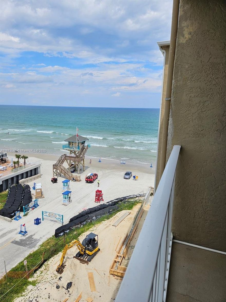 Best deal at Pirates Cove! Great studio on the beach with beautiful views of the ocean and city. Building restoration assessment has been completely paid by the seller. Short term rentals allowed. Great for AirBnB & VRBO! Maintenance fee includes Electric, Water, Wifi, Cable, Pest Control and Building insurance. Close to the Pier and all local events, including NASCAR!