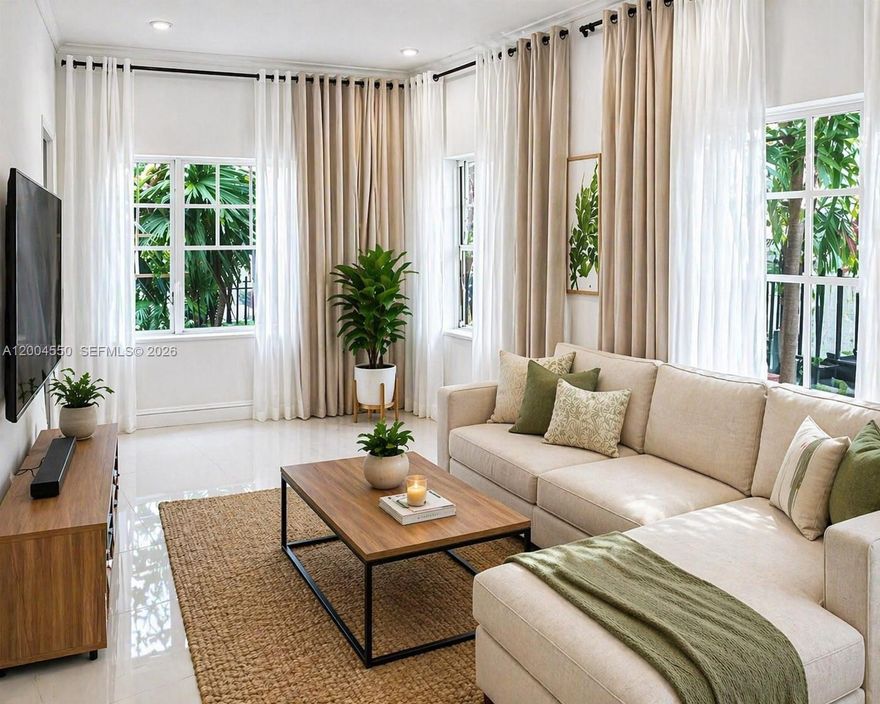 Beautiful 2 bedroom 2 full bathroom apartment in the heart of South Beach, fantastic location walking distance to the beach. The apartment is full of natural light, well divided and unfurnished, it features white ceramic floor and stainless-steel appliances. Special assessment for roofing and structure restoration has been paid in full. Tenant occupied until October 31, 2026, at $2800 per month. 24h notice for showings. Great investment giving 5.5% net return after paying all the expenses. *VIRTUAL STAGING*
Financing possible with 50% down payment.